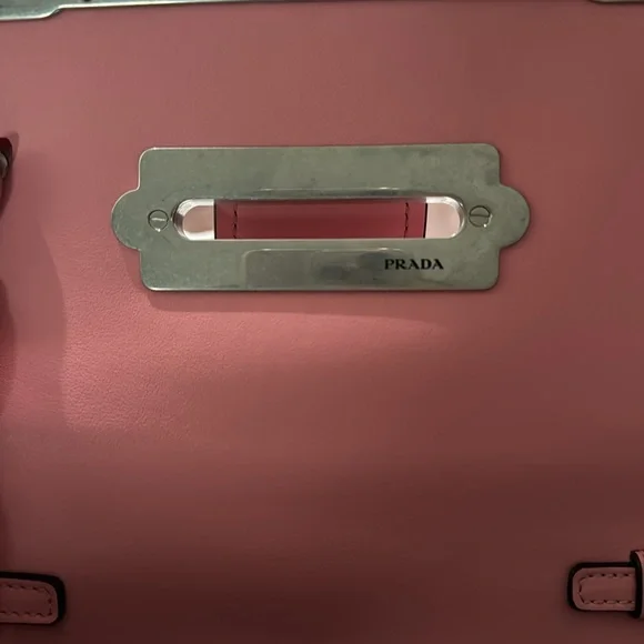Prada Pink Mini Studded Cahier Bag - Picture 8 of 12